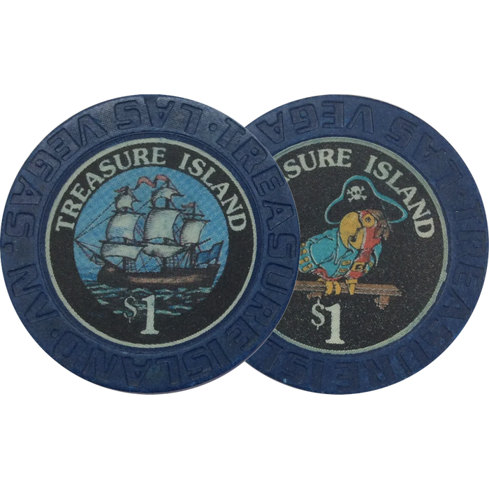 Treasure Island Casino $1 Chip