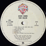 Van Halen ‎– Diver Down (Япония 1982г.)