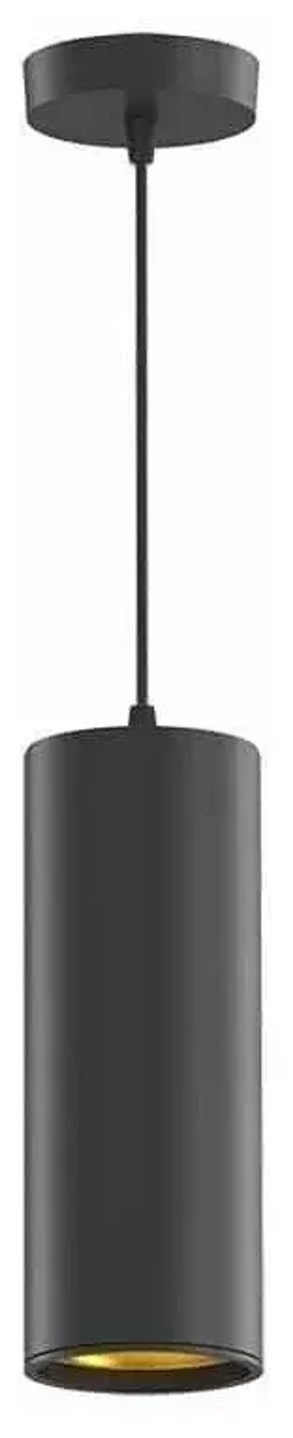Св-к Gauss LED HD035 Overhead подвесной цилиндр 12W 920lm 4100K 79*200mm 170-240V IP20 черный золото