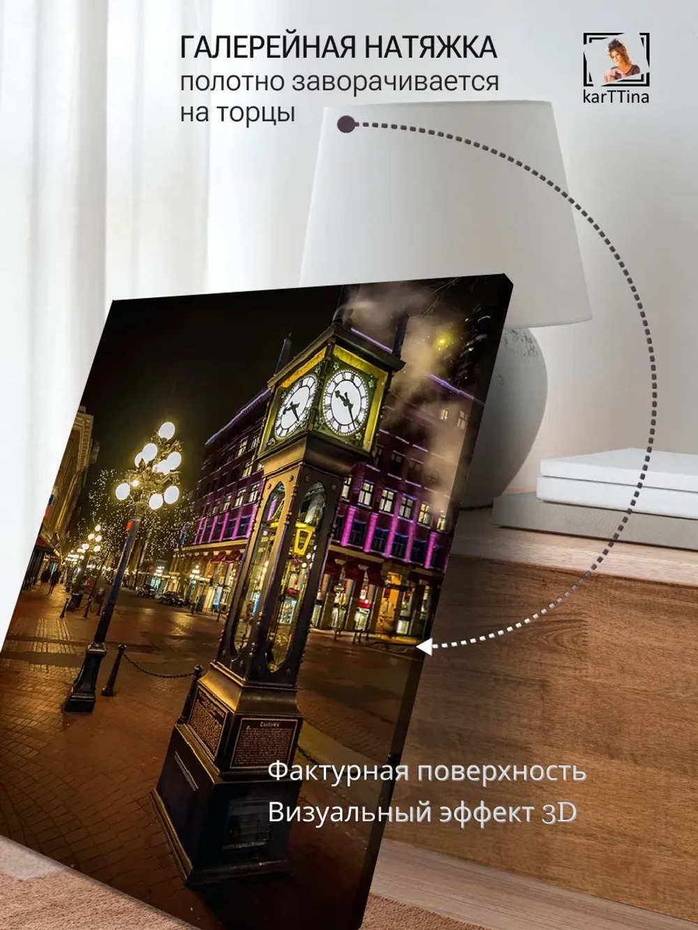 Картина "Улочки Праги", интерьерная 30х40см 1шт.