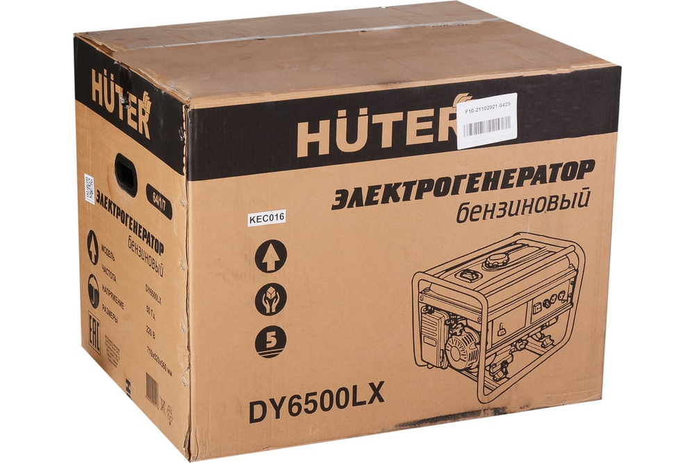 Бензиновый генератор Huter DY6500LX электростартер 64/1/7