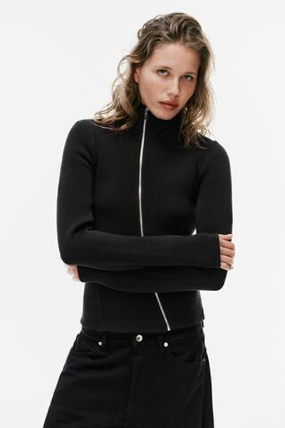 КУРТКА С МЕТАЛЛИЧЕСКОЙ МОЛНИЕЙ — ZARA