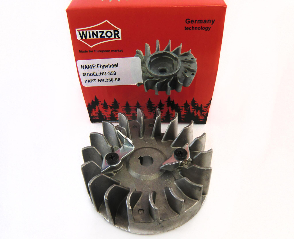 Маховик б/п Husqvarna 340/345/350/353 (а: 5038243-01) [Winzor]