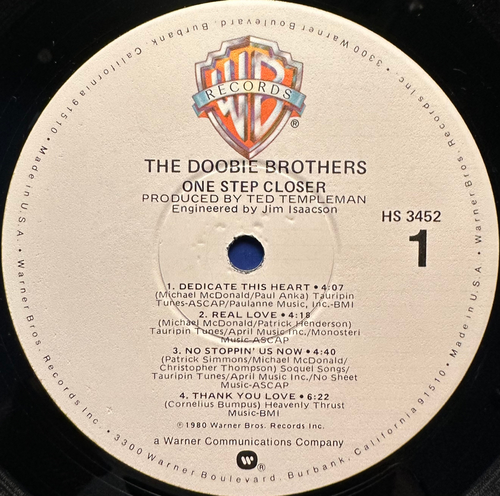 The Doobie Brothers - One Step Closer (США 1980г.)