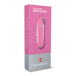 Нож-брелок Victorinox Classic SD Colors, 58 мм, 7 функций, "Cherry Blossom"