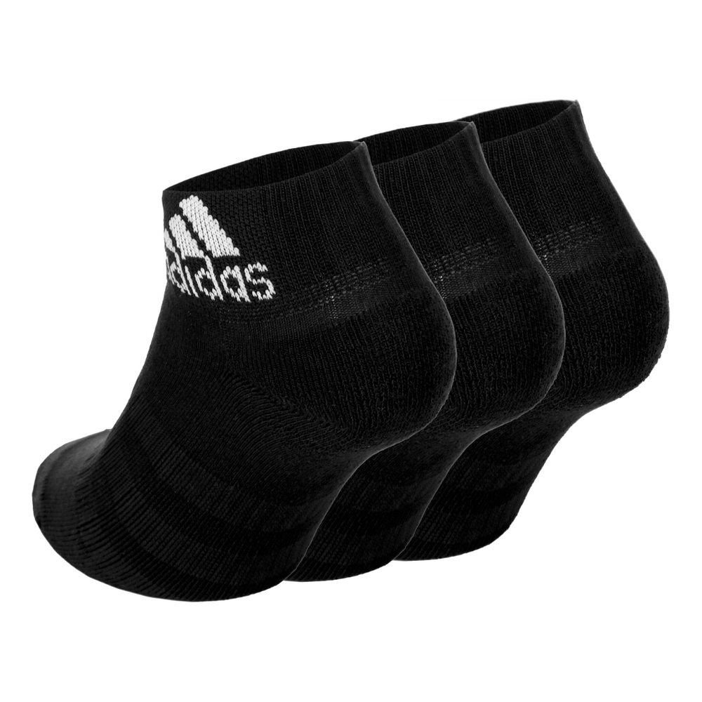 adidas Essentials Sports Socks 3 Pack - Black, White