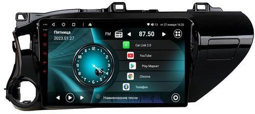 Магнитола для Toyota Hilux 2015+ - Vaycar VA77-1077 на Android 13, Быстрая, 4G SIM-слот