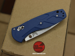 Нож Benchmade Mini Barrage® | Blue Canyon Richlite
