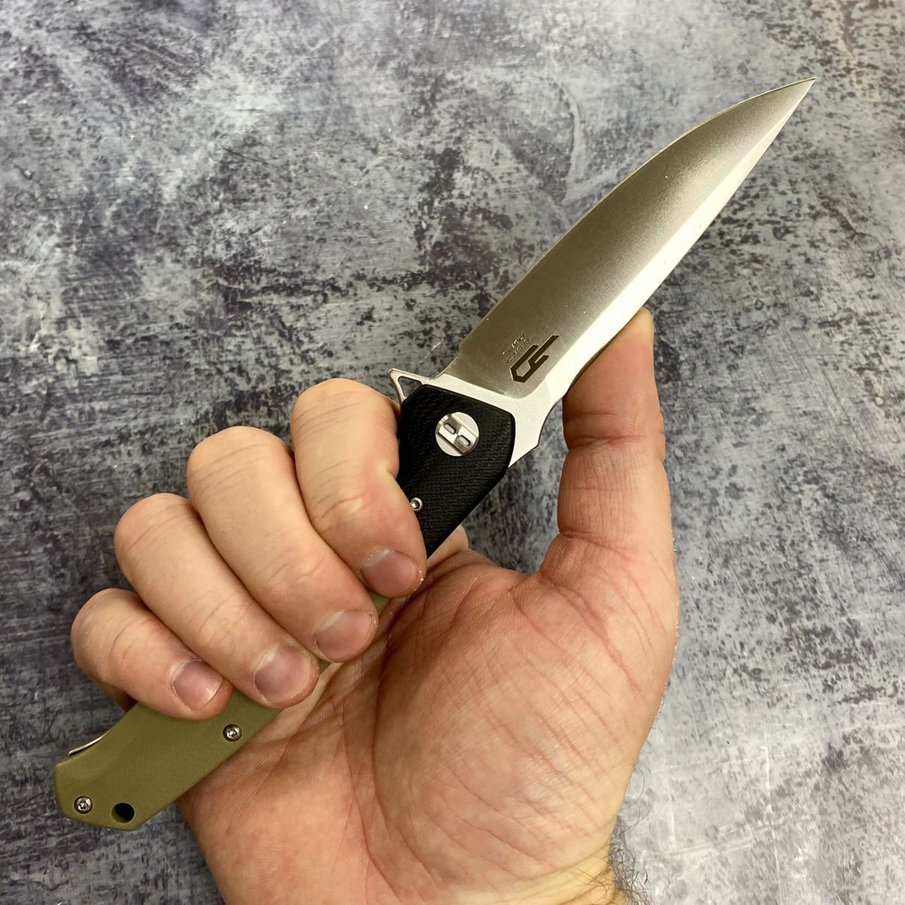 Складной нож Bestech BG03B Swordfish Black Beige