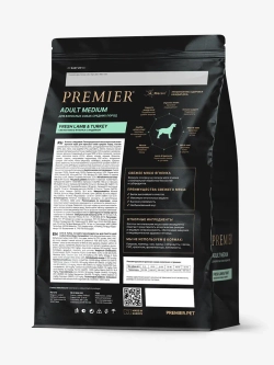 Premier Adult Medium для собак средних пород (Ягнёнок с индейкой)