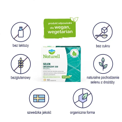 Naturell Organic Selenium 200 - 60 таблеток