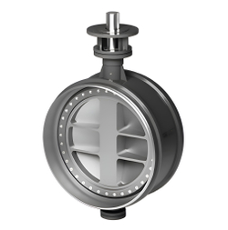 Тройной эксцентриковый сварной дисковый поворотный затвор TAFLINE, серия TL63