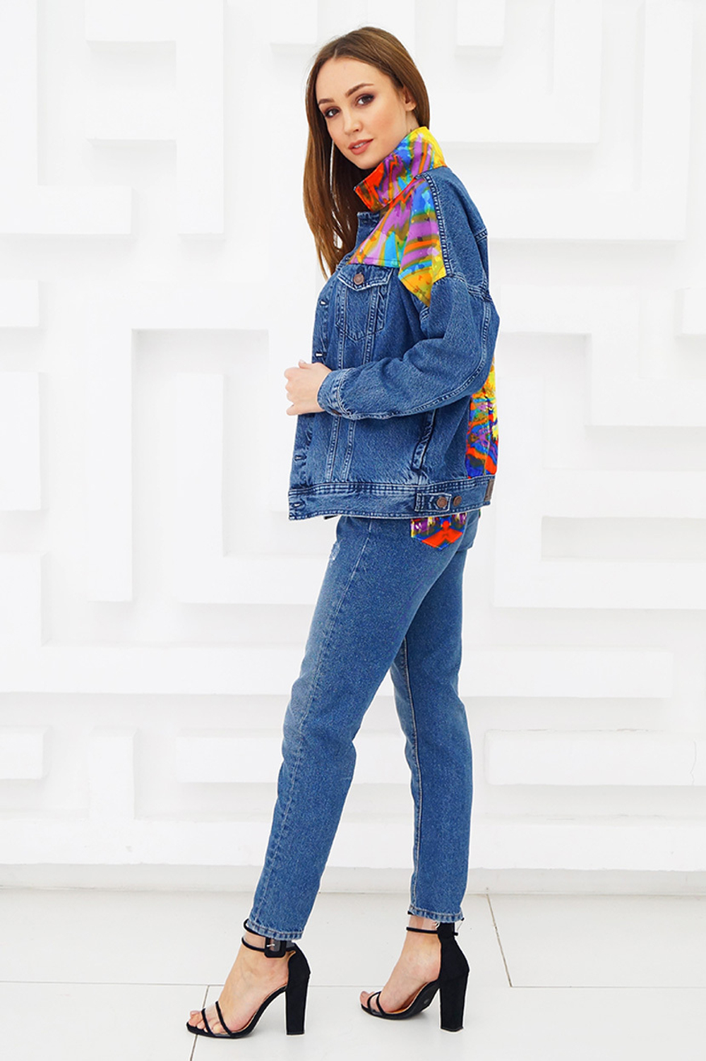 LIGVIANNI Джинсы Animal PRINT Jeans