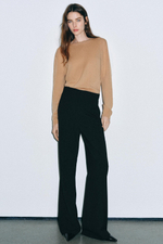 БРЮКИ С ВЫСОКОЙ ПОСАДКОЙ — ZW COLLECTION — ZARA