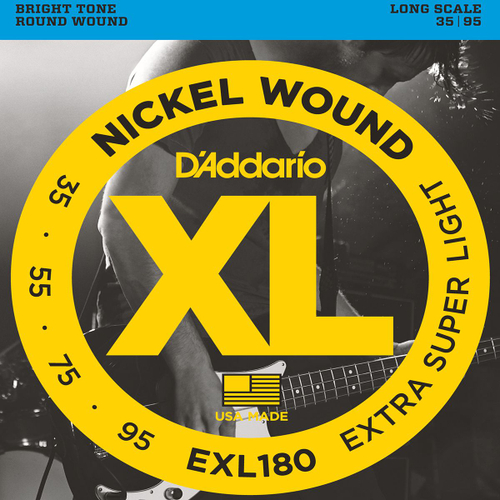 D`Addario EXL180 струны для бас-гитары