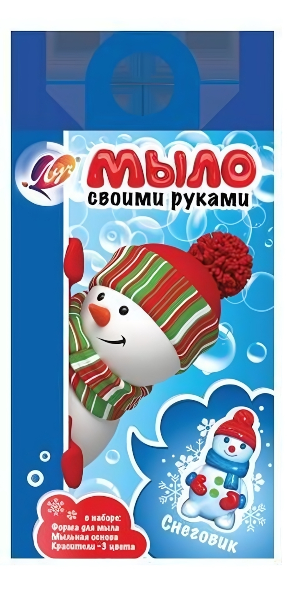 Набор для изг.мыла "Снеговик" (Луч)