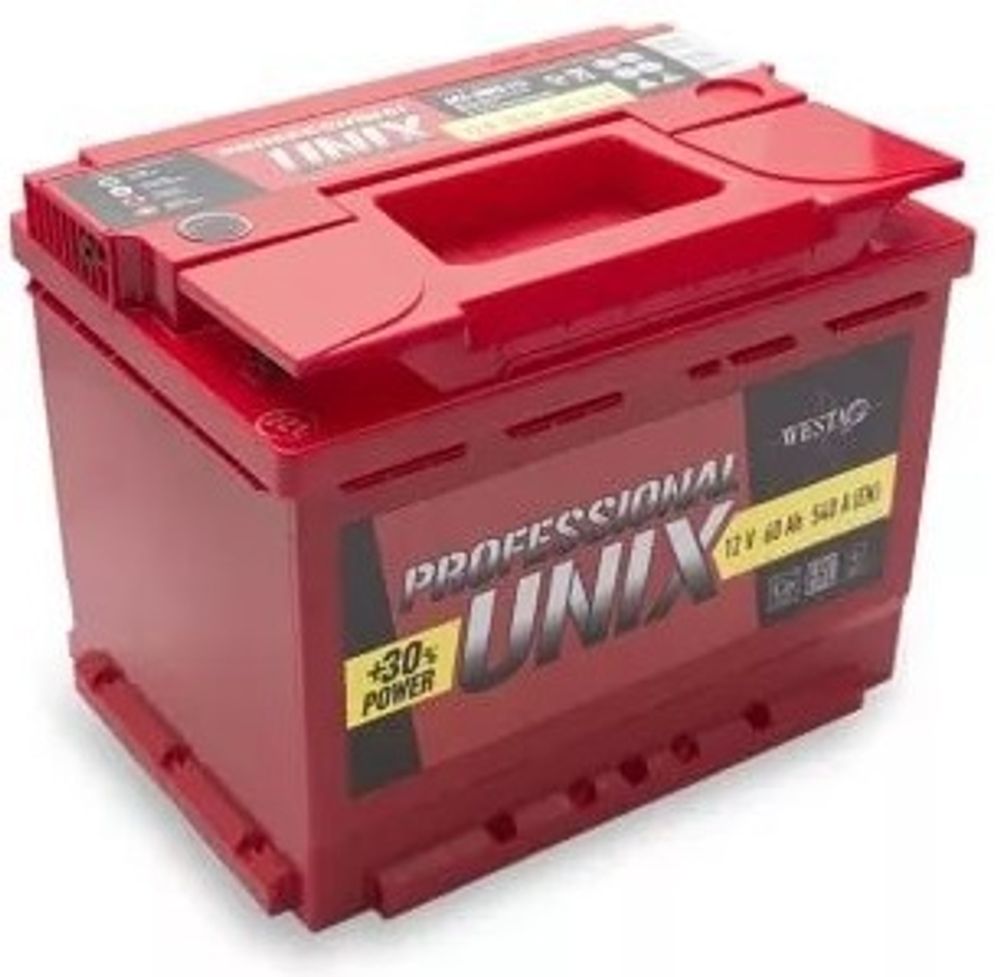 UNIX PROFESSIONAL 6СТ- 62 аккумулятор UNIX PROFESSIONAL 6СТ- 62 аккумулятор
