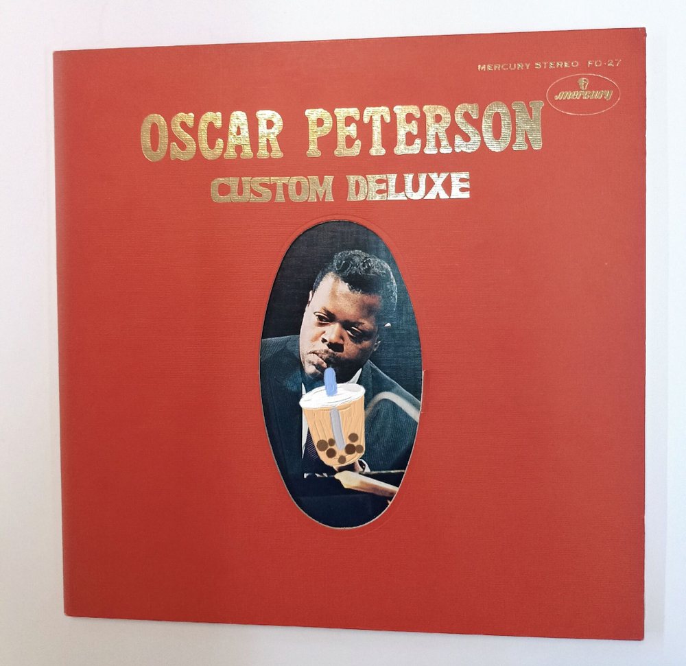 Винтажная виниловая пластинка LP Oscar Peterson Custom Deluxe (Japan 1975)