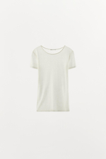 ФУТБОЛКА ИЗ СМЕСИ ШЕРСТИ — ZARA