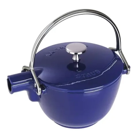 STAUB Чайник чугунный 1,15л синий (2 сорт) 40510-618-5