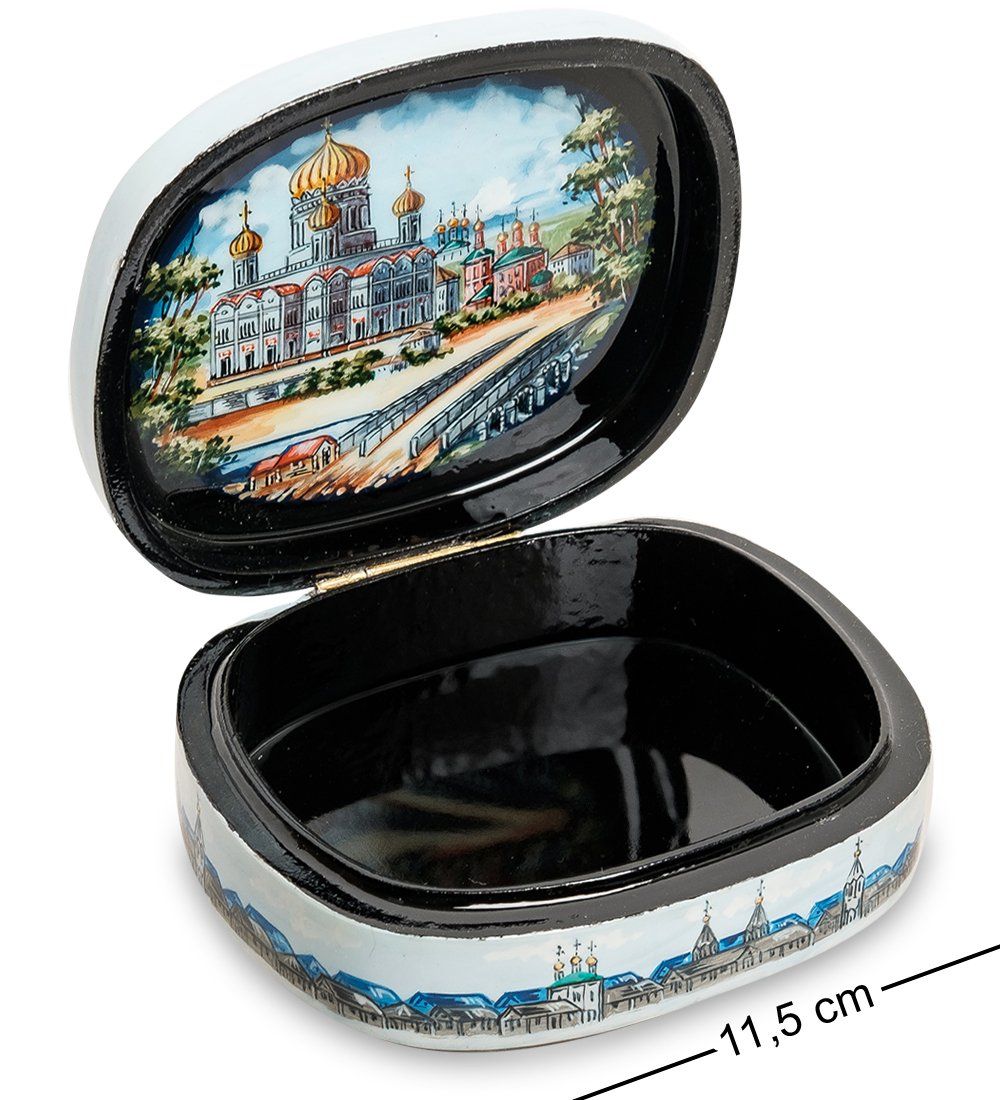 ШК-55/111 Шкатулка «Храм Христа Спасителя» исп. Ломов