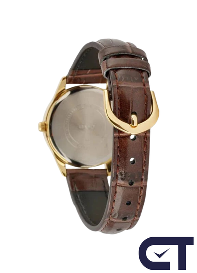 Casio LTP-V005GL-9B — женские часы с ремешком из кожезаменителя