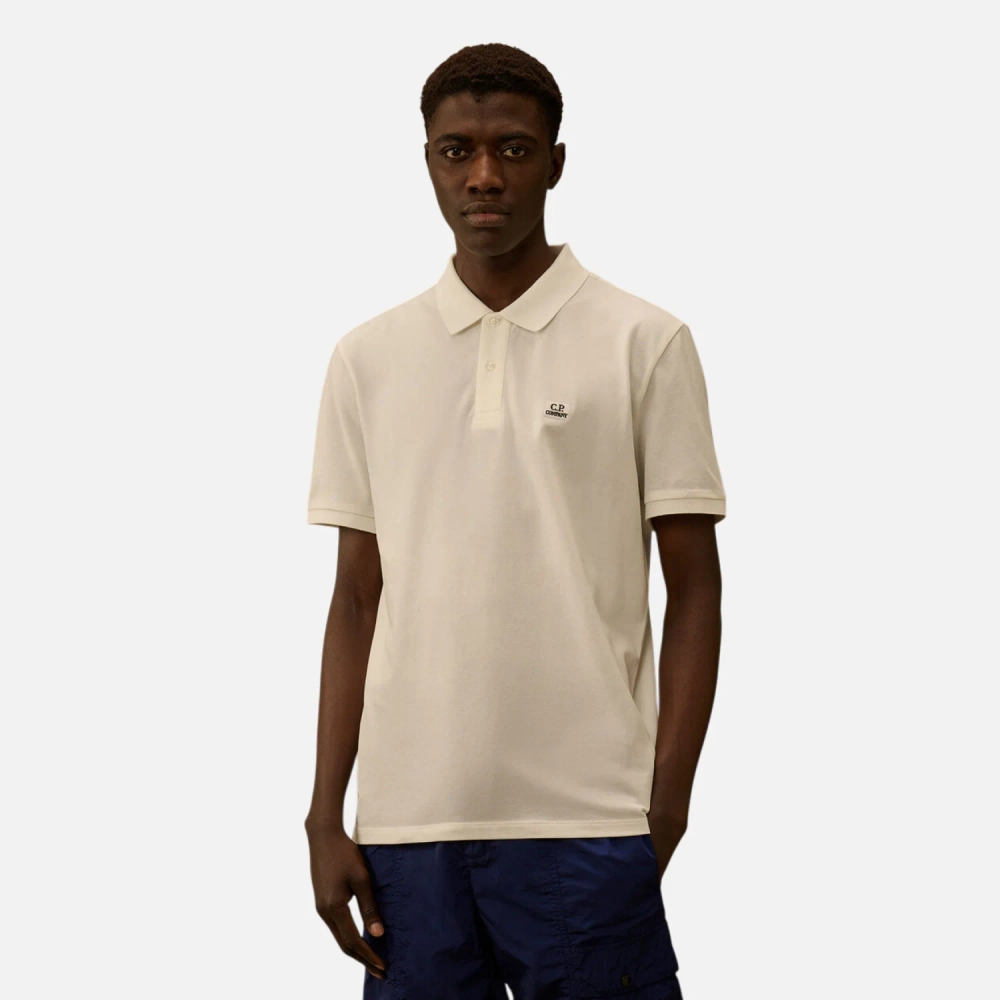 Поло C.P. Company Stretch Piquet Short Sleeve