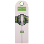 Кабель HOCO X20 USB-microUSB 2.4A 1м PVC White