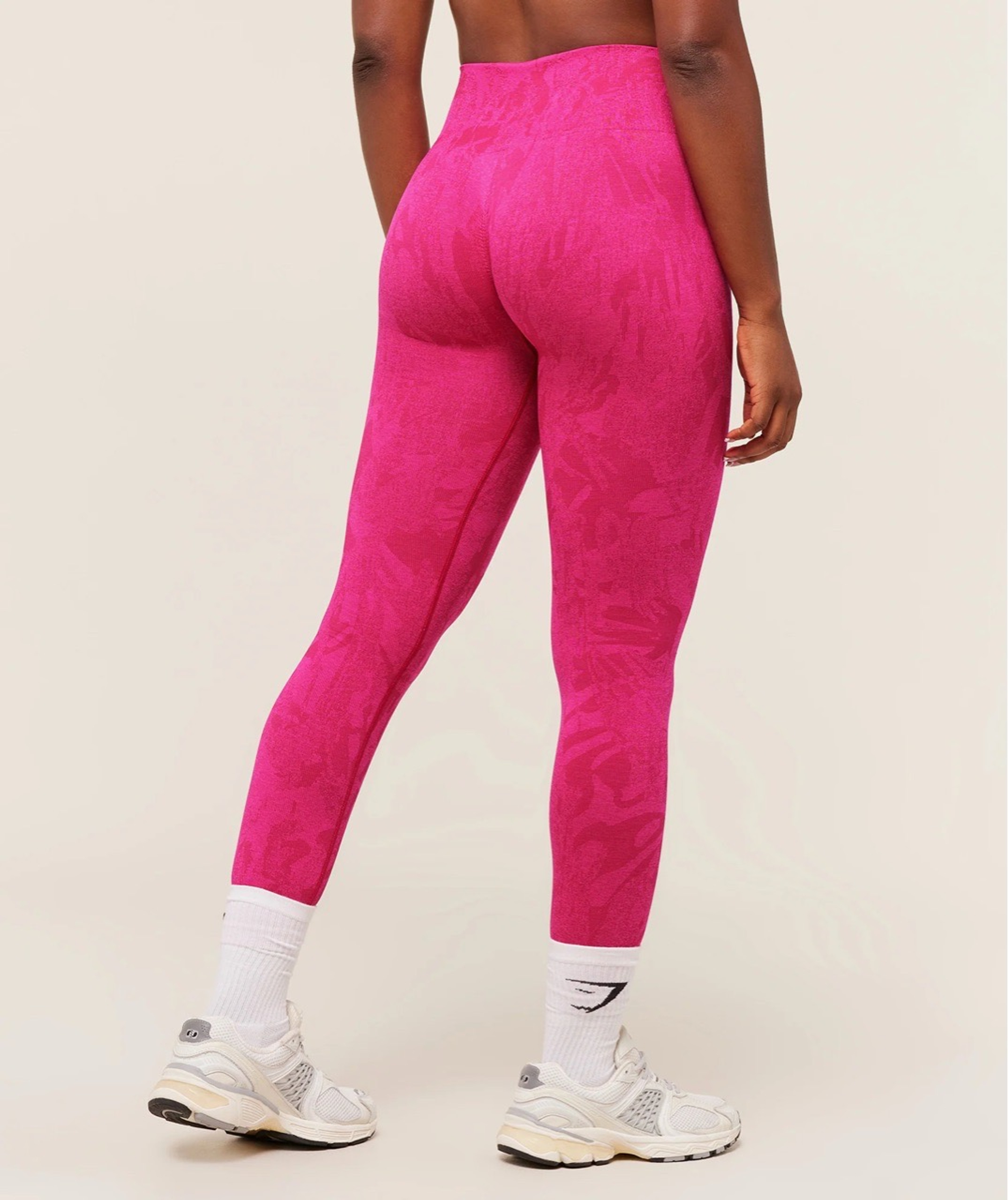 Леггинсы GYMSHARK Adapt Сamo Seamless Leggings Pink