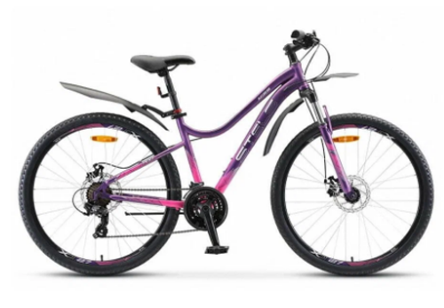 Велосипед STELS Miss-7100 MD 27.5",рама 16, пурпурный