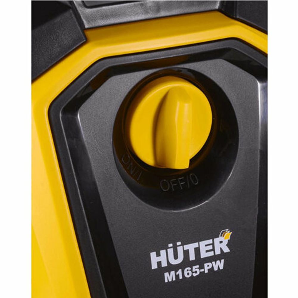 Минимойка HUTER M165-PW, мощность 1,9 кВт, давление 165 бар, шланг 5 м, 70/8/7
