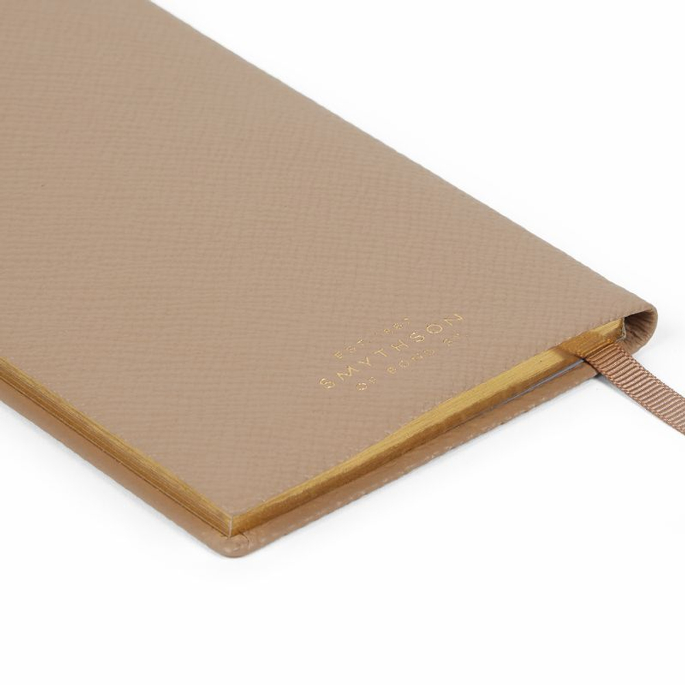 Smythson Ежедневник 2026 Panama Weekly Diary with Pocket, Navy