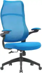 Кресло Cactus CS-MC505 темно-синий сиденье темно-синий сетка/ткань крестов. пластик