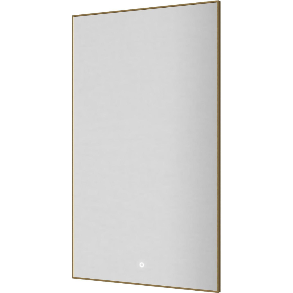 Зеркало вертикальное Armadi Art Modern 100*60см 569-MG подсветка, диммер, антизапотевание, MATT GOLD