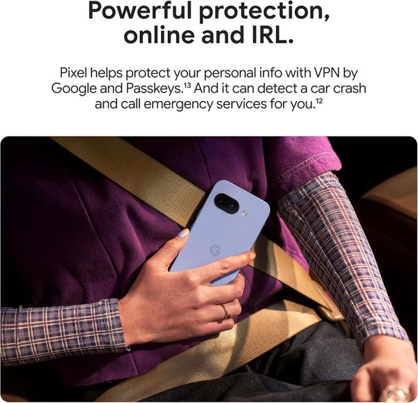 Смартфон Google Pixel 9a 8/128 ГБ Розовый | Peony (USA, Global)