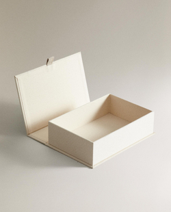 Коробка для хранения из плетёной бумаги Zara Home