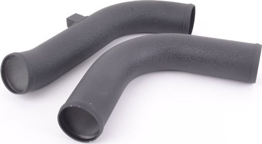 Пайп кит ECS Tuning MQB Gen3/Gen4 1.8/2.0T High Flow Turbo Outlet Pipe Kit - Wrinkle Black