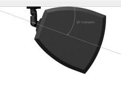AUDAC VEXO8/B Настенная двухполосная акустическая система
