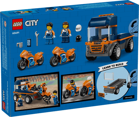 Конструктор LEGO City 60491 Motorcycle Transporter