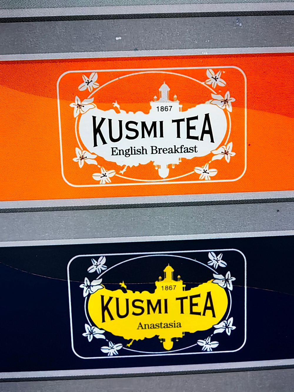 Черный листовой чай Kusmi Tea 5 миниатюр по 20 г 100 г (Франция)
