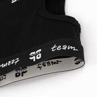 Топ укороченный "Bb team black"