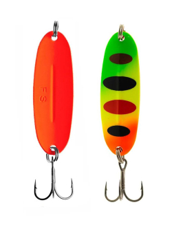 Блесна Fish Crystal Wabler W40 57 мм 7 г на форель, для зимней рыбалки #84