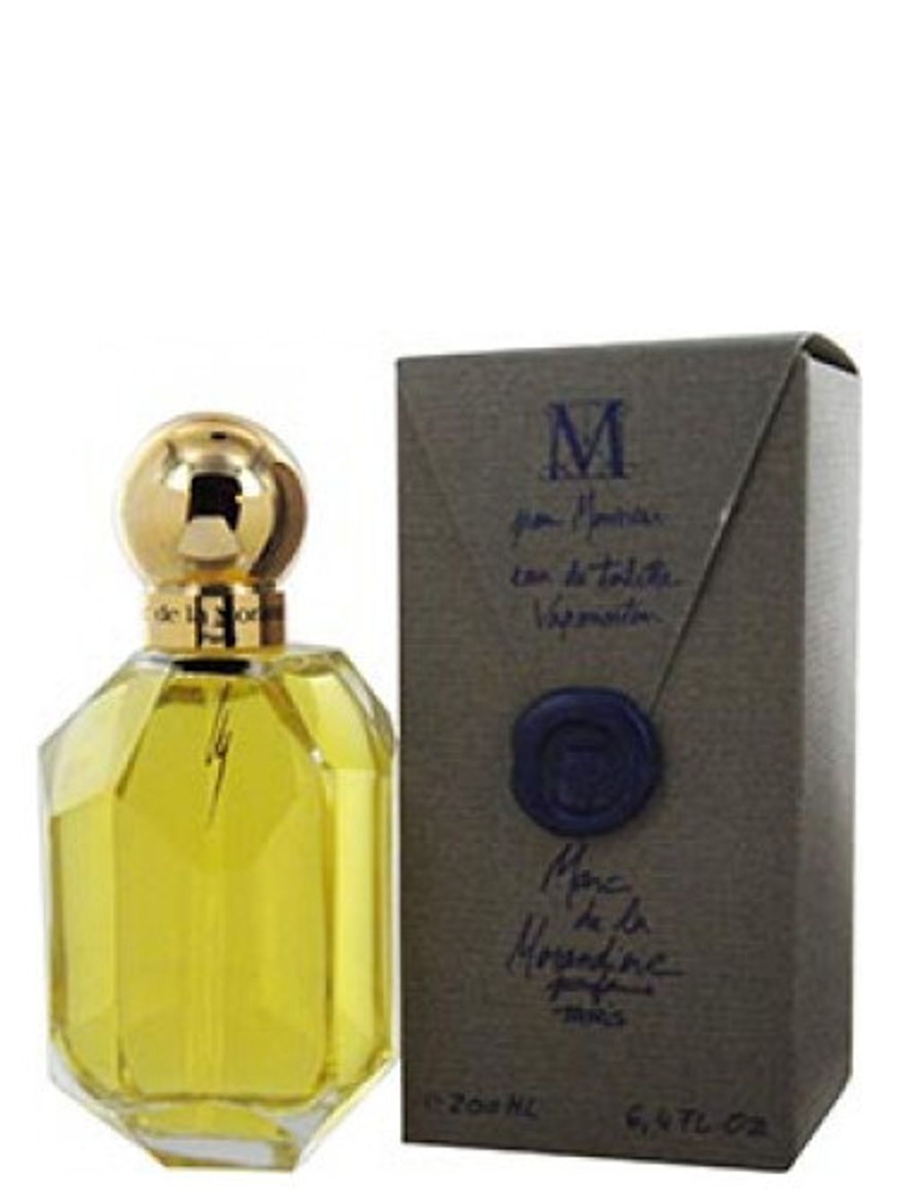 Marc de la Morandiere M pour Monsieur