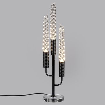 Настольная лампа LED 3*3W 3000K 5459/9TL чёрный глянцевый/прозрачный Kolos Odeon Light Exclusive