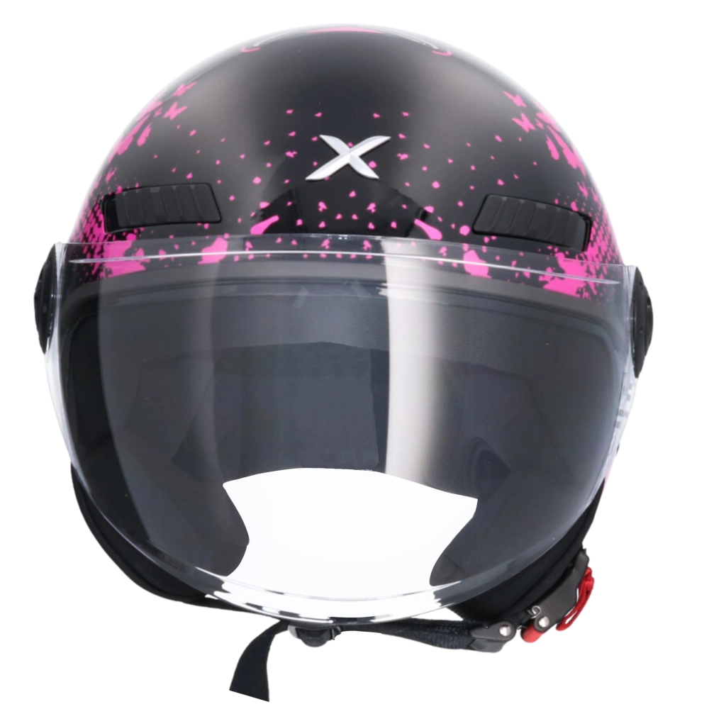 Шлем AXOR KIOTO FLOWER, цвет черный (M)