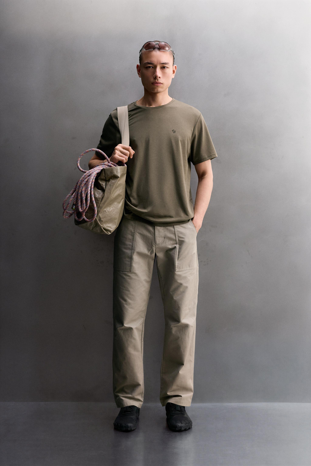 БРЮКИ TAPERED FIT ДЛЯ СКАЛОЛАЗАНИЯ — ZARA
