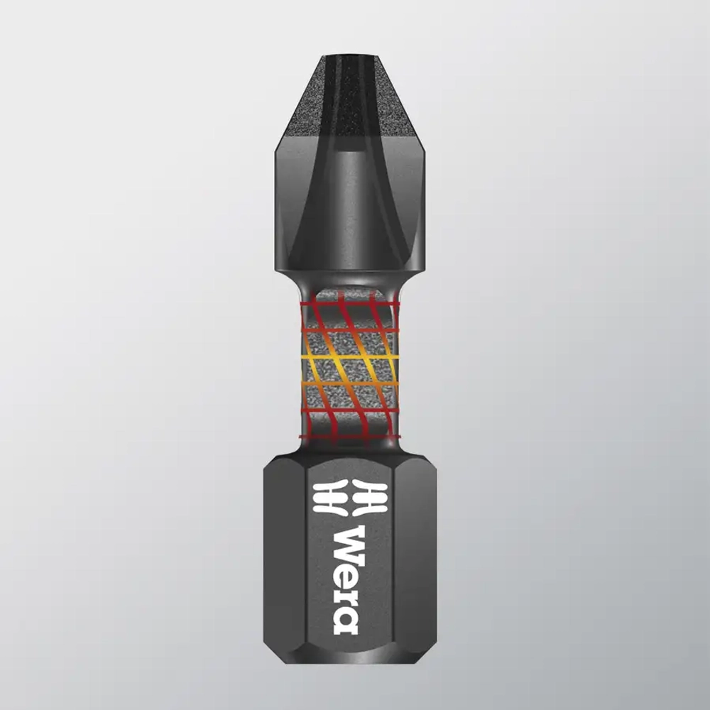 Насадки PH3x25 мм DC Impaktor WERA 05057617001