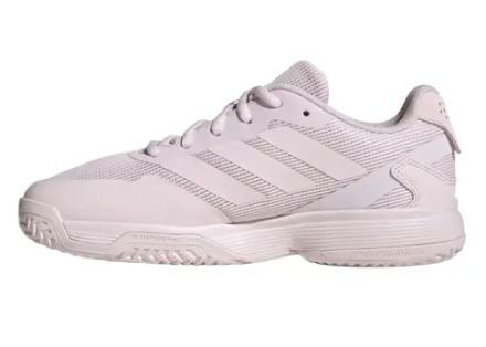 Детские теннисные кроссовки Adidas Ubersonic K - distilled pink/distilled pink/footwear white