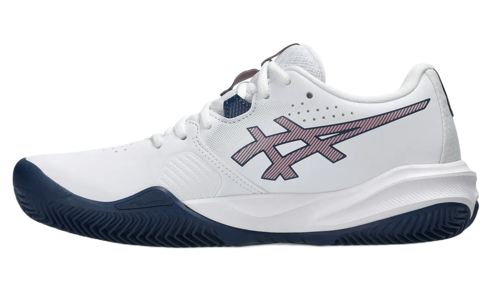 Женские теннисные кроссовки Asics Gel-Challenger 15 Clay - white/taro purple