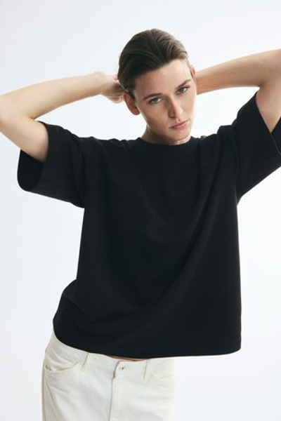 Футболка из джерси интерлок - H&M